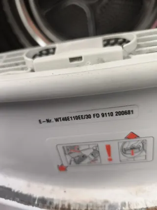 Secadora Siemens Blanca NO FUNCIONA