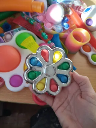 Lote de Juguetes Antiestrés Fidget Toys