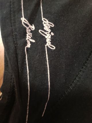 Camiseta Desigual Negra Barcelona Talla S