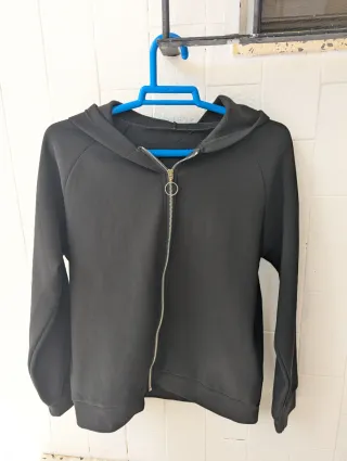 Chaqueta chándal negra