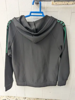 Chaqueta chándal negra