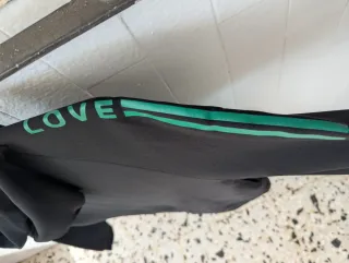 Chaqueta chándal negra