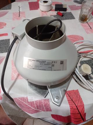Extractor de aire RVK sileo 125E2-L