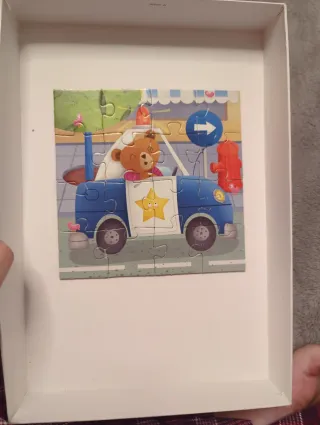 4 Puzzles Educativos Educa infantil