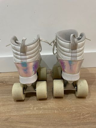 Patines Oxelo 4 ruedas blancos