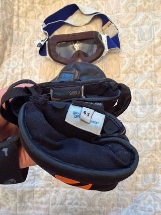 Guanti sci Ziener 6,5 + Maschera Briko