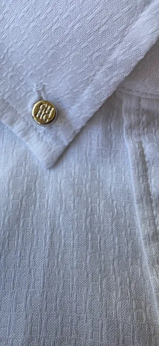 Camisa Carolina Herrera Blanca