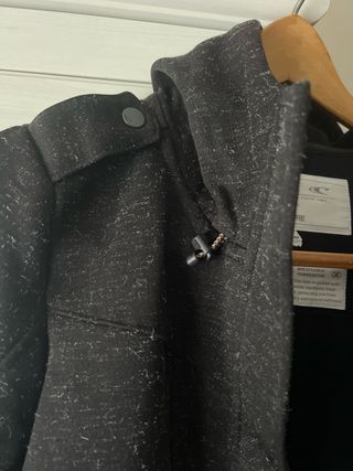 Abrigo O'Neill Adventure Negro/Gris Mujer