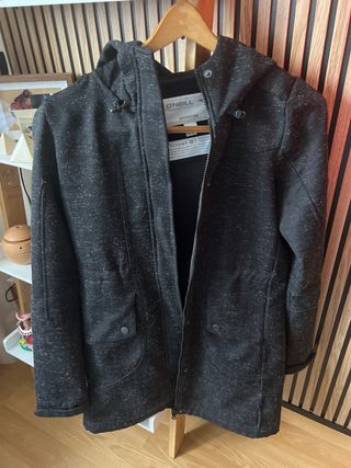 Abrigo O'Neill Adventure Negro/Gris Mujer