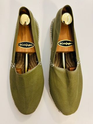 Alpargatas Ibiza Verdes Talla 33 Nuevas