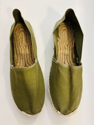 Alpargatas Ibiza Verdes Talla 33 Nuevas