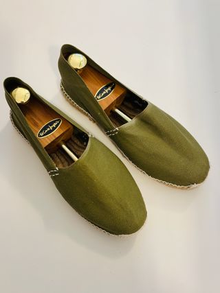 Alpargatas Ibiza Verdes Talla 33 Nuevas