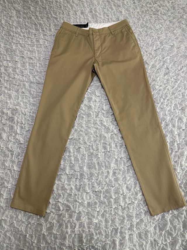 Pantalones Chinos Beige