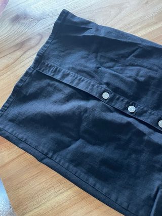 Mono tejano negro vestido