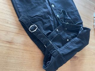 Mono tejano negro vestido