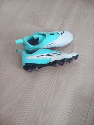 Bambas Nike Phantom Gx Turquesa/Blanco 33,5