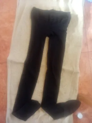 Medias Calzedonia Negras Talla S tupidas