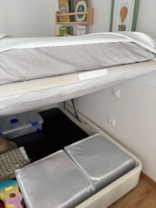 Cama IKEA 135cm con colchón viscoelástico