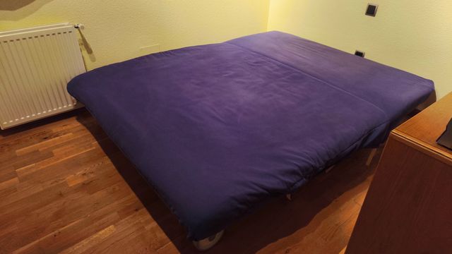 Futon giapponese Ikea blu