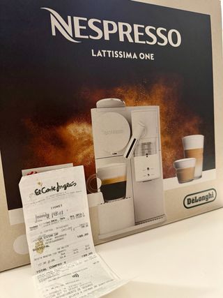 Nespresso Lattissima One blanca - Todo en Uno