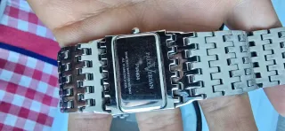 Reloj Paul Versan Mujer Plata y Blanco