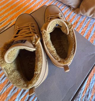 Botas Globe Marrones/Amarillas