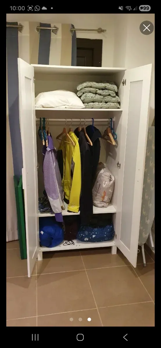 Armario infantil Ikea blanco