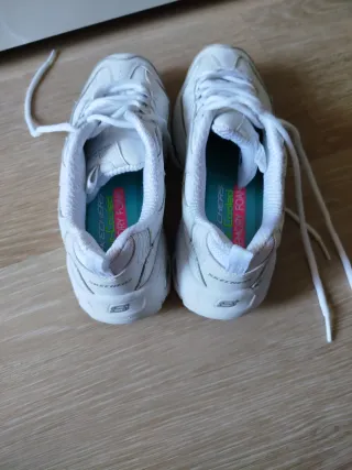 Tenis Skechers Blanco Talla 37