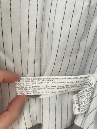 Cazadora Stradivarius L Lino Verde