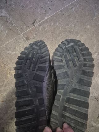 Zapatos Mocasines Dorados/Plateados