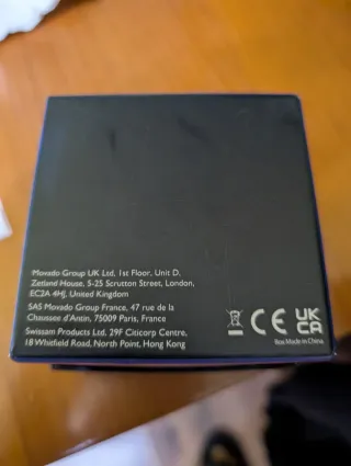 Reloj Tommy Hilfiger Negro/Plateado Nuevo