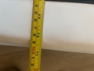 Sofá Cama Piel Sintética Blanco Para una persona