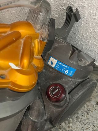 Aspiradora Dyson Ciclónica.