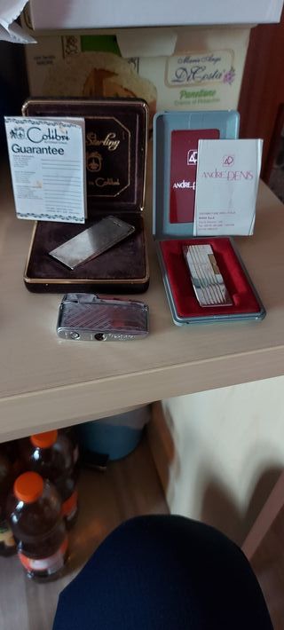 Accendini vintage Colibri e Andre Denis