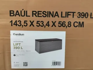 Arcón Gardiun Lift 390L con amortiguadores