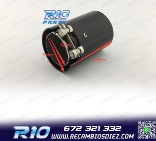 COLA ESCAPE BMW LOOK M CARBONO