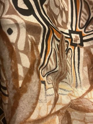 El Corte Inglés foulard seda estampado