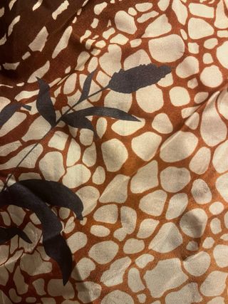 El Corte Inglés foulard seda estampado