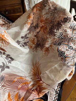 El Corte Inglés foulard seda estampado