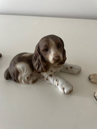 Colección 6 Perros Porcelana