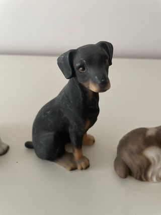 Colección 6 Perros Porcelana