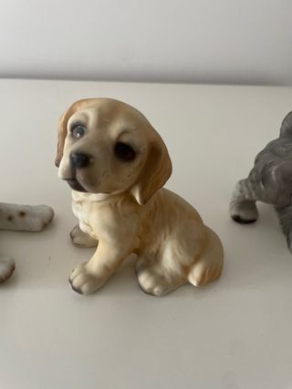 Colección 6 Perros Porcelana