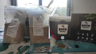 Kit para hacer cerveza