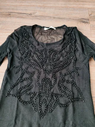 Vestido negro fiesta talla S