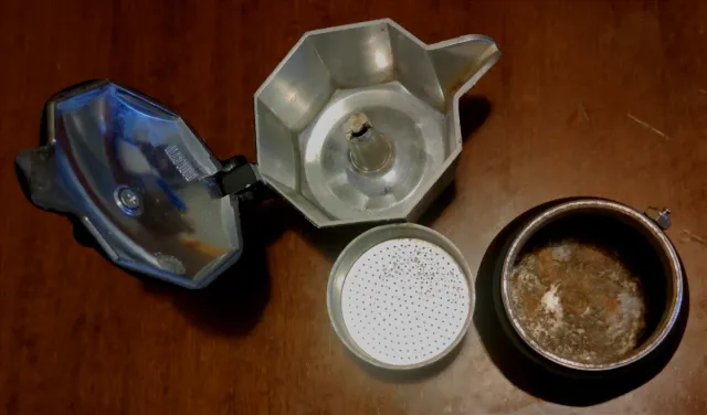 Set moka Bialetti Dama nera 3 tz + dosacaffè + caf