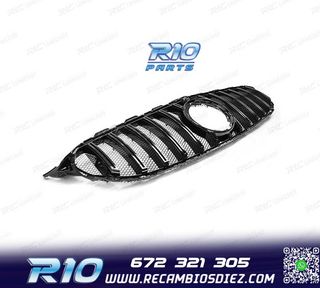 PARRILLA MERCEDES W205 18-21 LOOK SPORT NEGRO BRILLO