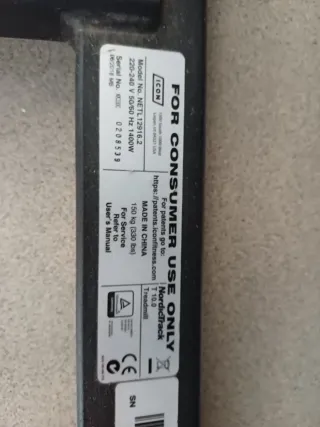 Cinta de Correr NordicTrack T10 3.0 CHP