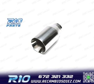 COLA ESCAPE REDONDA 100 MM ACERO INOX