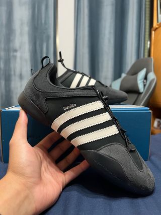 Adidas Ballerina Bad Bunny Negro Blanco