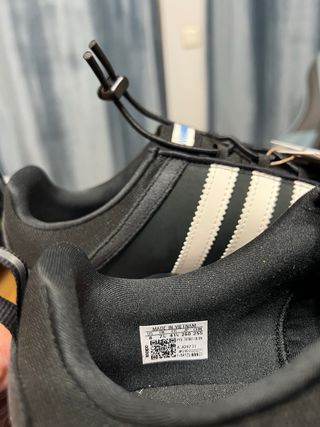 Adidas Ballerina Bad Bunny Negro Blanco